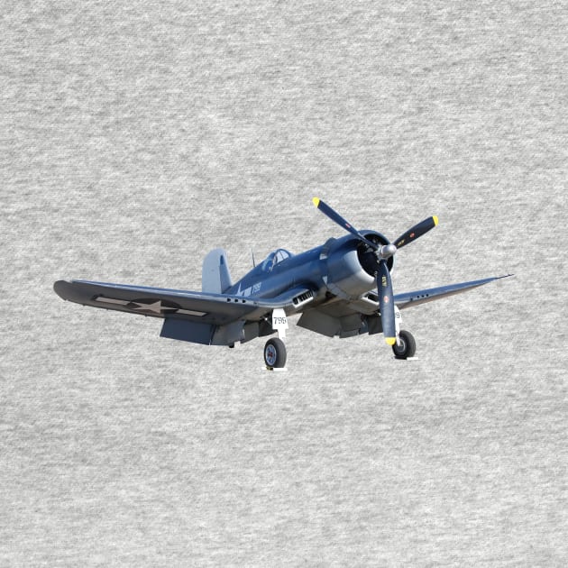 F4U Corsair (front print) by Doc Dakota's Trading Post